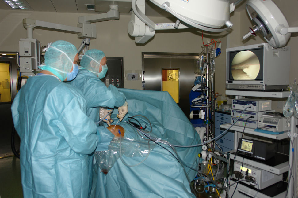 Kniegelenksspiegelung (Kniearthroskopie)